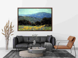 Flowers Under the Oaks by GRANVILLE REDMOND Painting