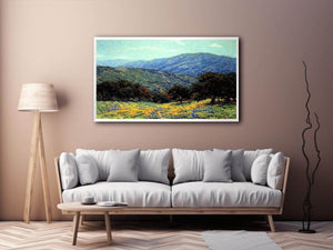 Flowers Under the Oaks by GRANVILLE REDMOND Painting