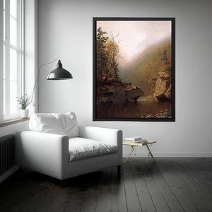 Three Bears by ALEXANDER HELWIG WYANT Painting