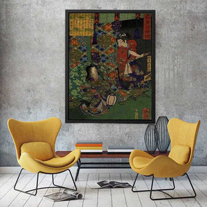 tsukioka yoshitoshi by Yoshitoshi onogawa Painting