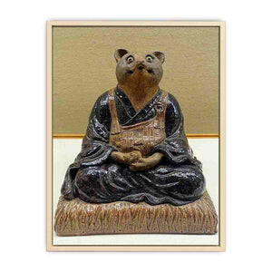 Raccoon dog form Art Print