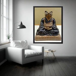 Raccoon dog form by Yoshitoshi onogawa Painting