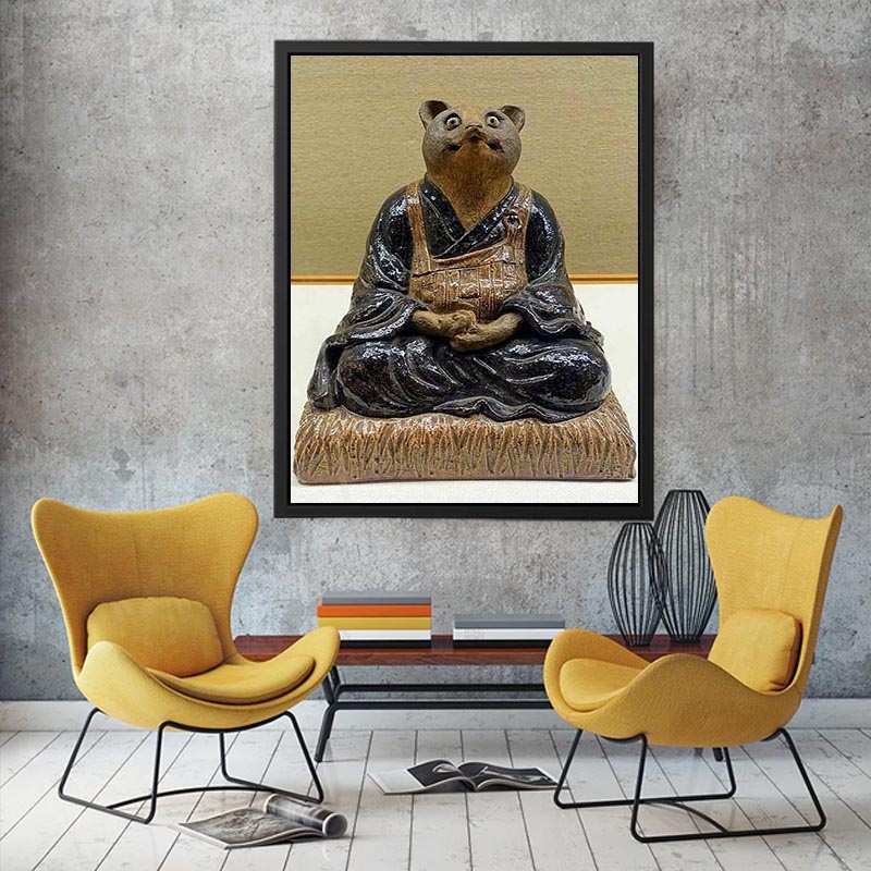 Raccoon dog form by Yoshitoshi onogawa Painting