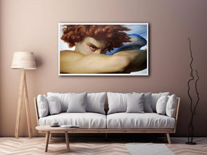 Fallen Angel Detailed by Alexandre Cabanel Painting