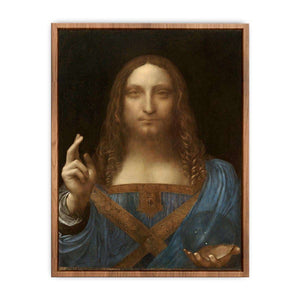 Salvator Mundi by Leonardo da Vinci Poster