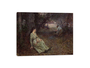 On the Wallaby Track by Frederick McCubbin’s Painting