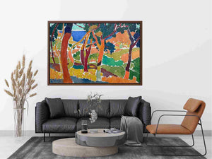 L’Estaque by André Derain. Painting