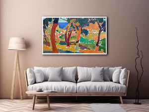 L’Estaque by André Derain. Painting
