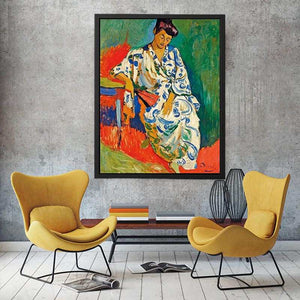 Madame Matisse in a Kimono by André Derain Poster