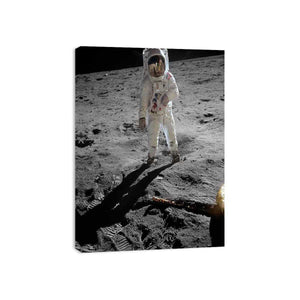 Astronaut Walk on Moon by Fame Art Gallery Painting