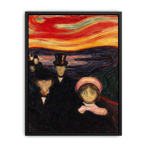 Anxiety by Edvard Munch