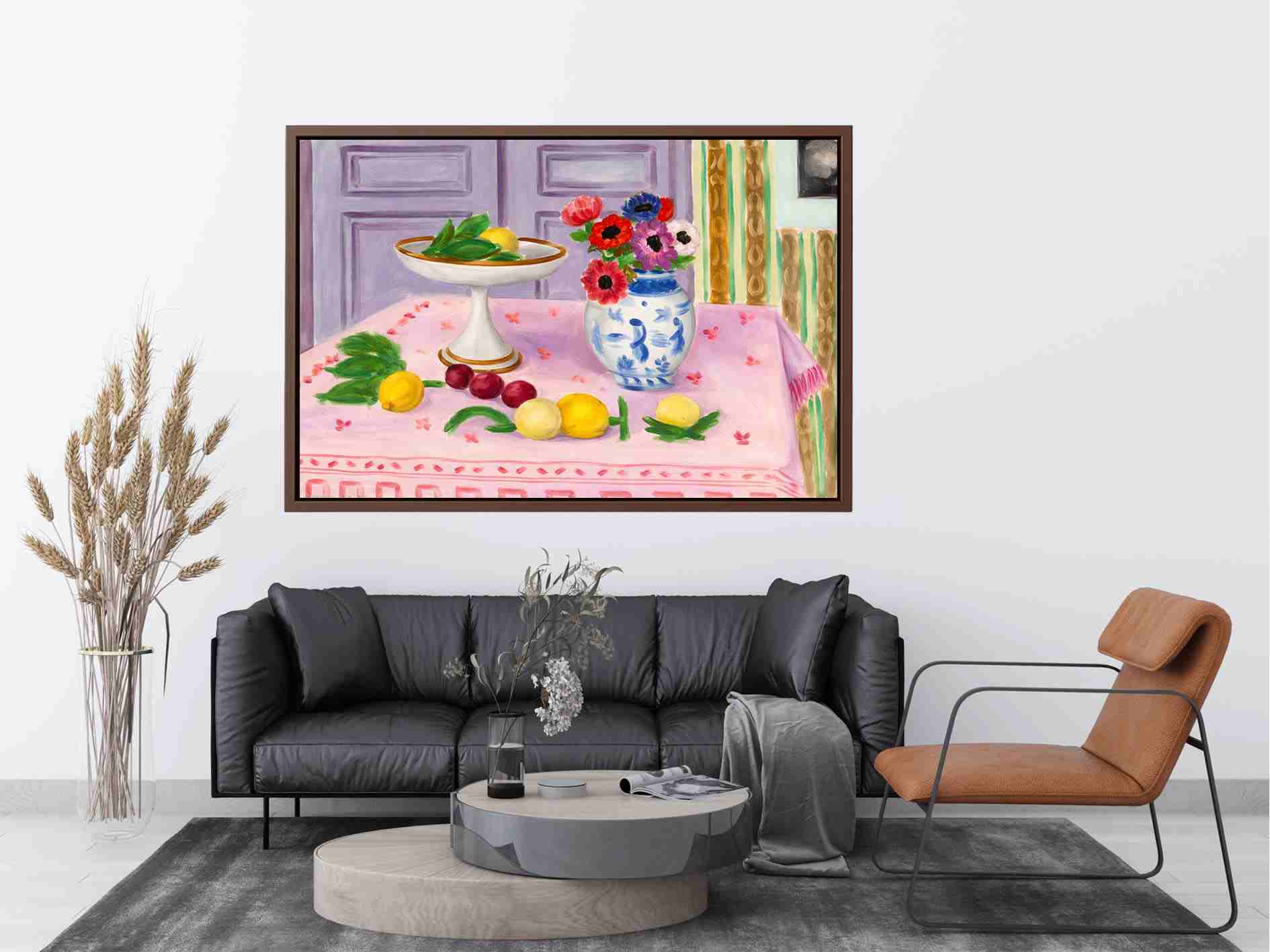 Pink Tablecloth by Henri Matisse