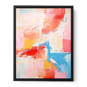 Abstract Colorful Painting Canvas Print