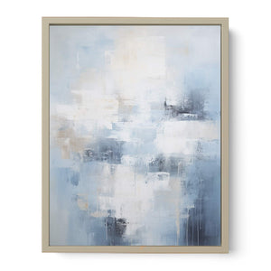 Abstract Grey Painting Art Print