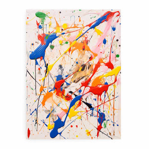 Multicolor Drip Painting
