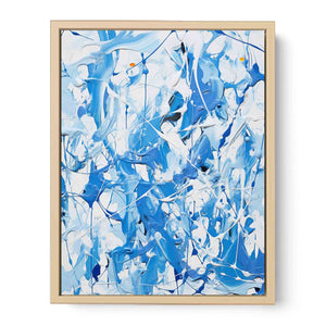 The Choreography of Paint Streched canvas