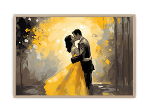 Autumn Kiss Art Print