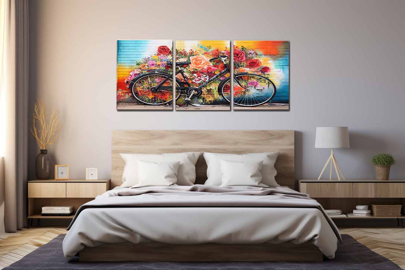 A Floral Journey Painting