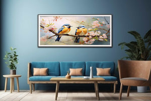 Bird Branches Painting