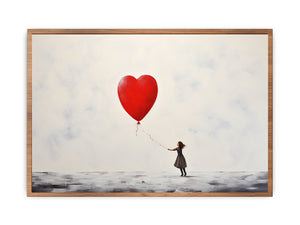 Girl wth Red Baloon, The Ascent of Joy Poster