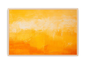 Orange Yellow Abstract Streched canvas