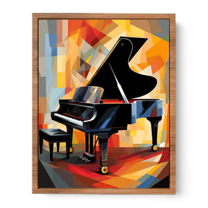 Piano Music Painting Art Print