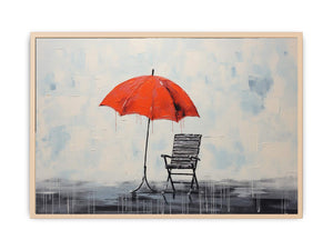 Umbrella Chair Streched canvas