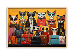The Urban Fauna Streched canvas