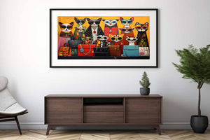 The Urban Fauna Painting