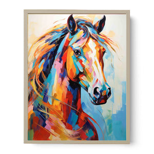 Horse Modern Art Art Print