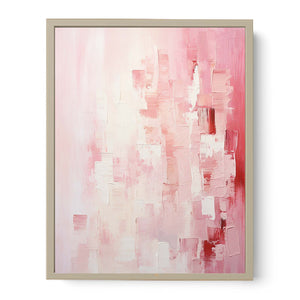 Abstract Pink Painting Art Print