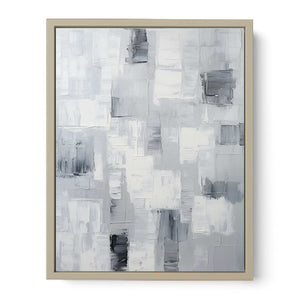 Abstract Painting Grey Art Print