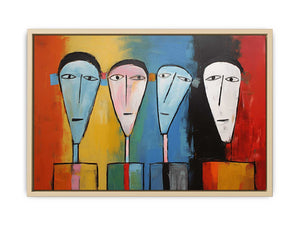 Cubist Portrait Art Print