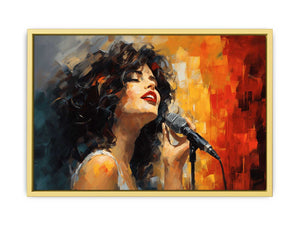 Melody in Motion Streched canvas