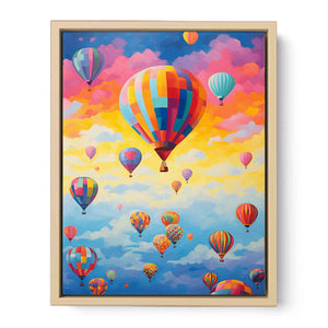 Hot Balloons Art Print