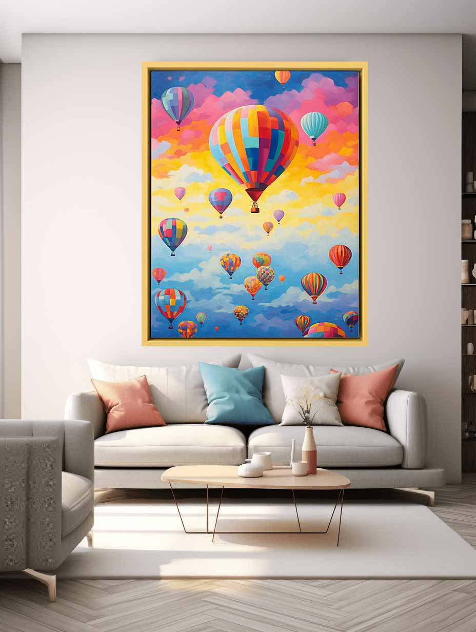 Hot Balloons Painting