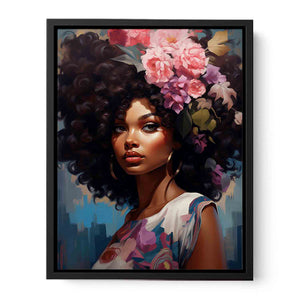 The Crown of Flora Canvas Print