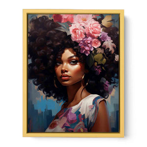 The Crown of Flora Streched canvas