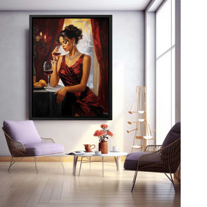 Evening Uncorked Painting