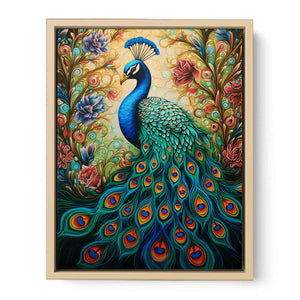 Peacock Art Print