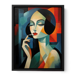 The Angled Breath Canvas Print
