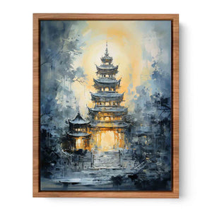 Zen in Wood Poster