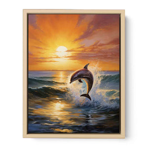 Modern Dolphin Art Print