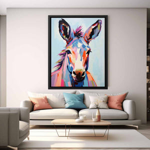 Modern Donkey Painting