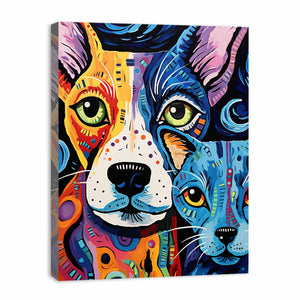 Modern Dogs Painting