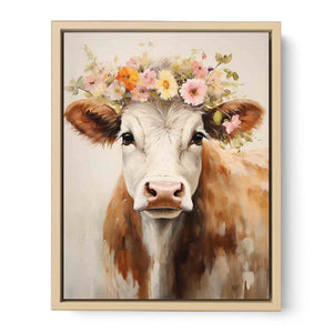 Modern Cow Art Print