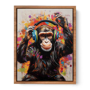 Modern Monkey Poster