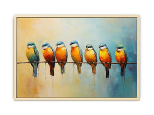 Brids on Branch Art Print
