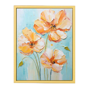 Sepia Bloom Streched canvas