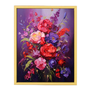 Petals of Affection Streched canvas